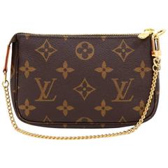Louis Vuitton Mini Pochette Accessories Monogram Canvas Bag