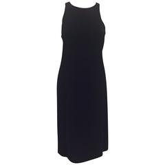 Attractive Armani Black Sleeveless A-Line Timeless Dress 