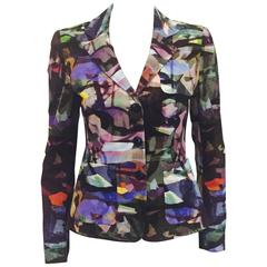 Enchanting Escada Jacket With Vibrant Multi Color Palette 2