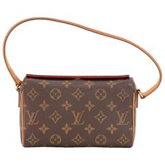 Louis Vuitton Recital Monogram Canvas Shoulder Hand Bag