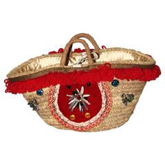 Dolce & Gabbana Raffia Tote - Limited Edition