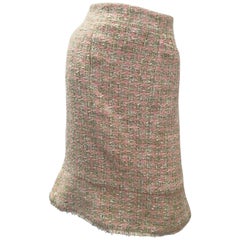 Chanel Skirt - Pink Boucle - Size 46