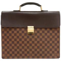 Louis Vuitton Altona PM Ebene Damier Briefcase Bag