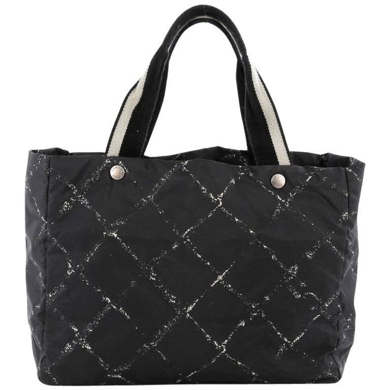 Chanel travel ligne tote sale