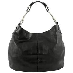 Gucci Soft Icon Horsebit Hobo Leather Large