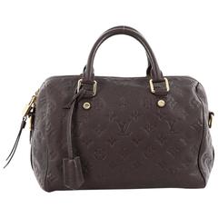 Used Louis Vuitton Speedy Bandouliere Bag Monogram Empreinte Leather 25