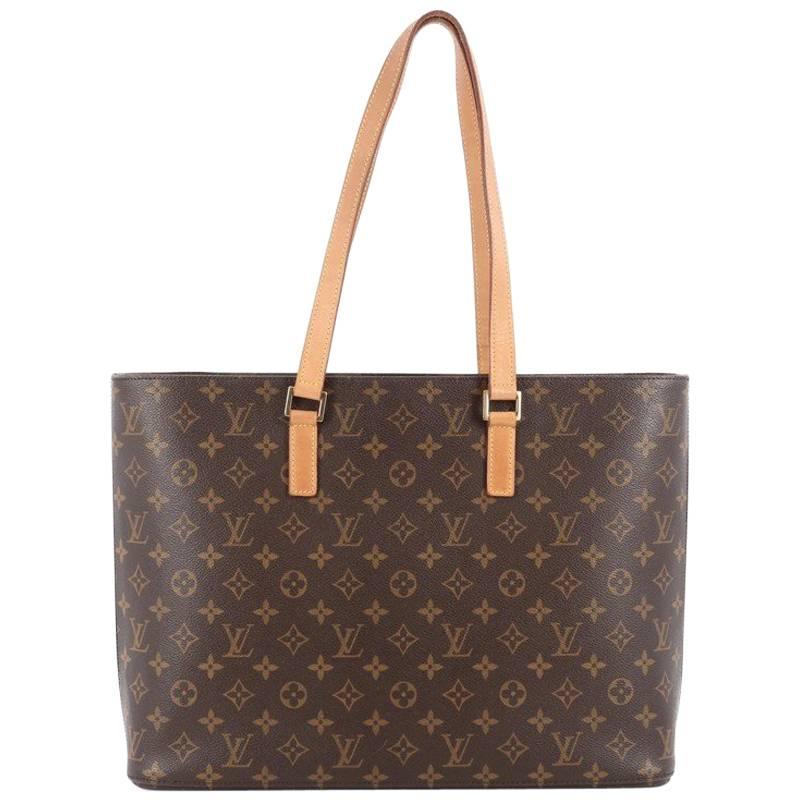 Louis Vuitton Luco Handbag Monogram Canvas