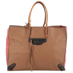 Balenciaga Papier A4 Classic Studs Handbag Leather Medium 5