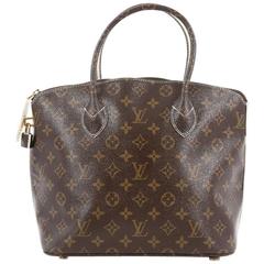 Louis Vuitton Lockit Handbag Monogram Fetish Canvas