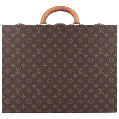 Louis Vuitton Präsident Classeur Aktentasche Monogramm Segeltuch