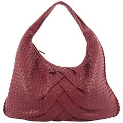 Bottega Veneta Veneta Hobo Pleated Intrecciato Nappa Maxi 2