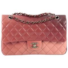 Chanel Classic Double Flap Bag Ombre Quilted Lambskin Medium