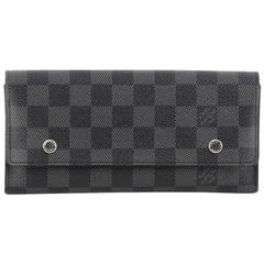 Louis Vuitton Adjustable Wallet Damier Graphite