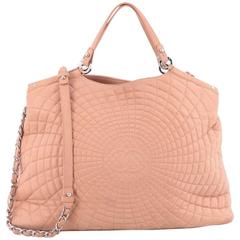 Chanel Spiral Sea Hit Tote Quilted Iridescent Calfskin Large