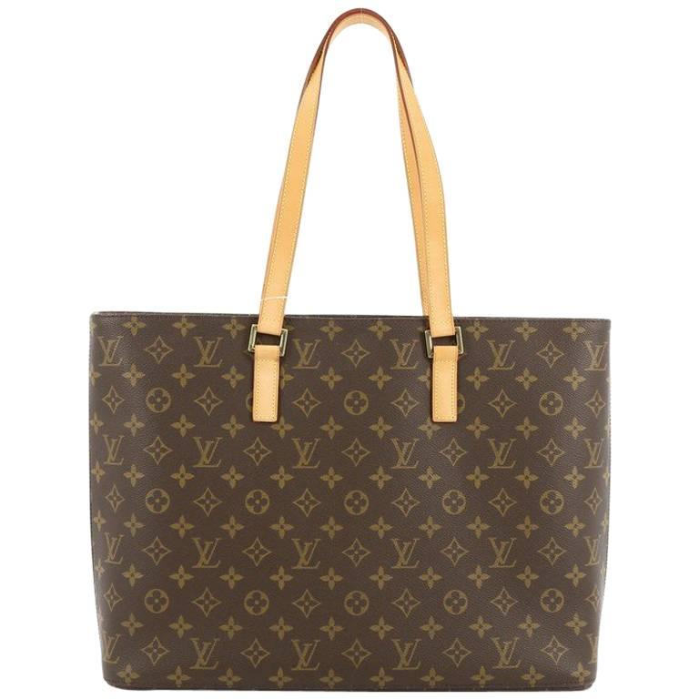 Louis Vuitton Luco Handbag Monogram Canvas