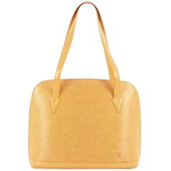 Louis Vuitton Lussac Handbag Epi Leather 11