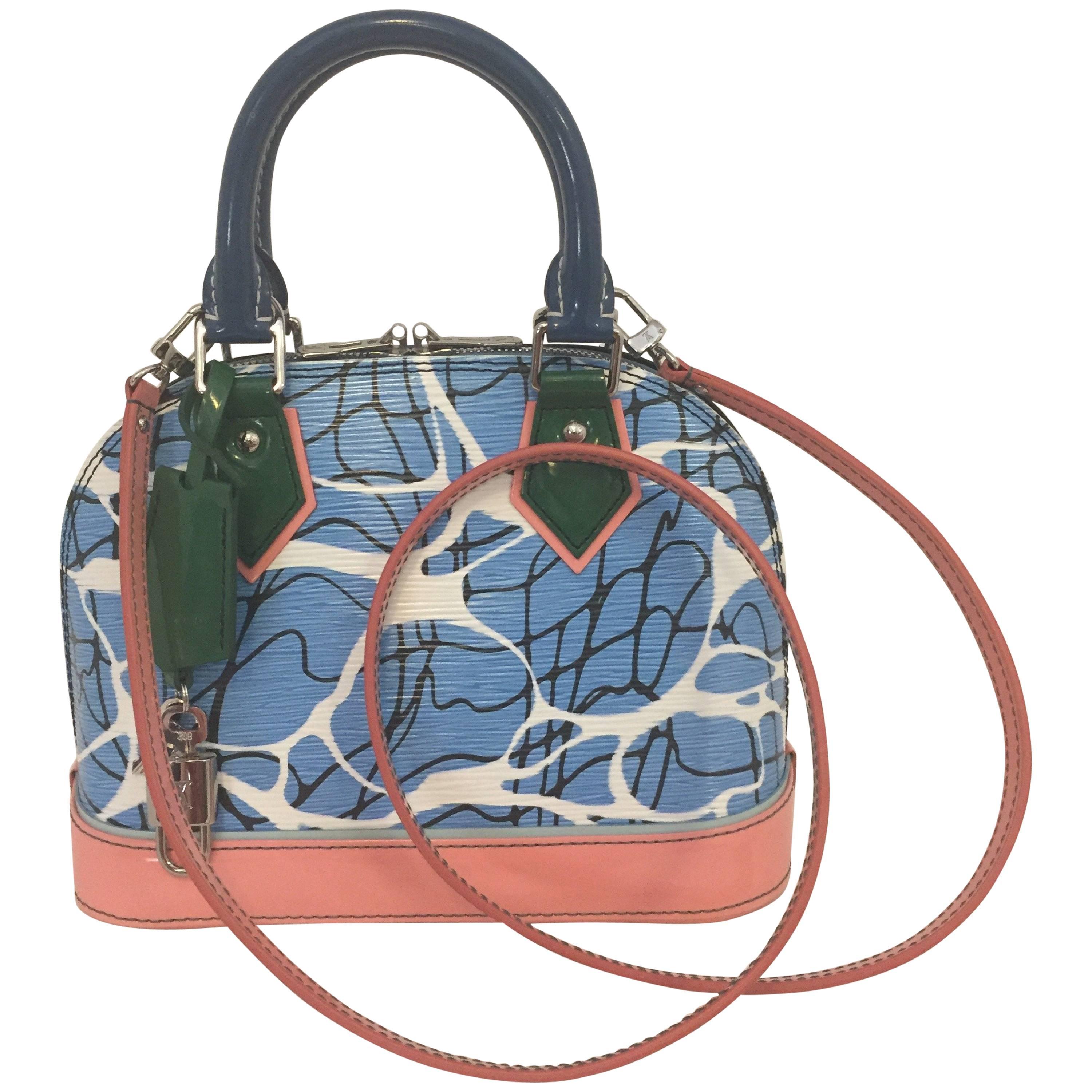 Lively Louis Vuitton Alma BB Mini Bag in Vibrant Multi Colors 