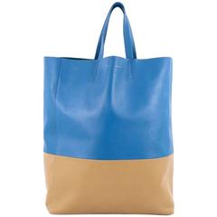 Celine Vertical Bi-Cabas Tote Leather Large