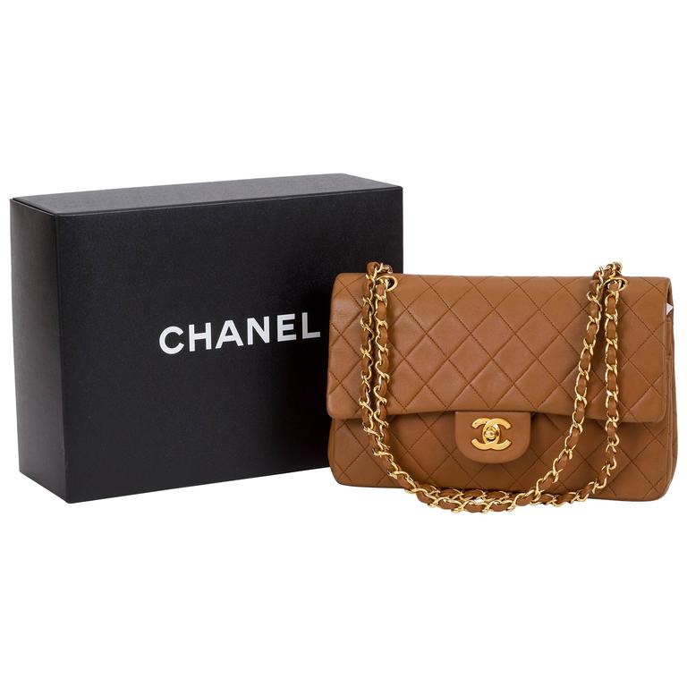 Forslag anklageren Ed 1990's Chanel Camel Brown Double Flap 10" Bag at 1stDibs | camel chanel bag,  chanel camel flap bag, chanel camel bag