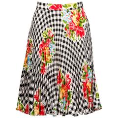 Emanuel Ungaro Vintage 1990s Pleated Skirt 1