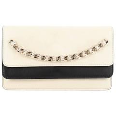 Valentino Layered Flap Clutch Leather Small