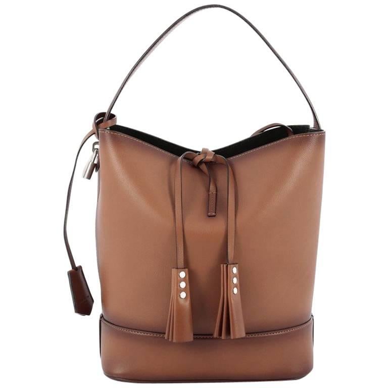 Louis Vuitton NN 14 Cuir Nuance Bucket Bag Leather GM