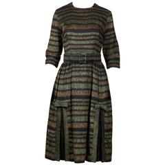 Celine Jasmin Vintage 1950s Dress + Belt