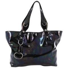 Gucci Icon Bit Tote Patent Medium