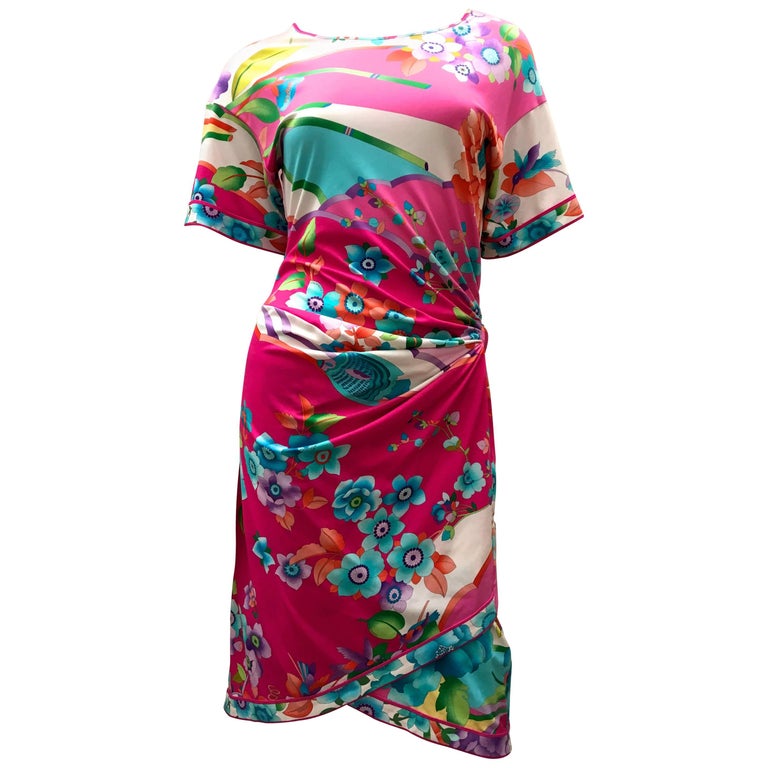 Leonard Dress - New - Fabulous Summer Floral Dress For Sale at 1stDibs