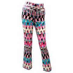Vintage Pucci Pants - Cotton - Vibrant Colors 1