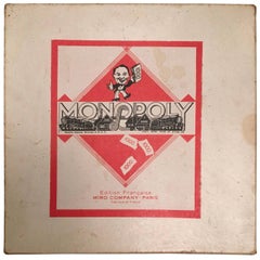 Vintage Monopoly Game - 1957 - French Edition - Rare