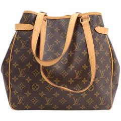 Louis Vuitton Batignolles Vertical Monogram Canvas Shoulder Hand Bag