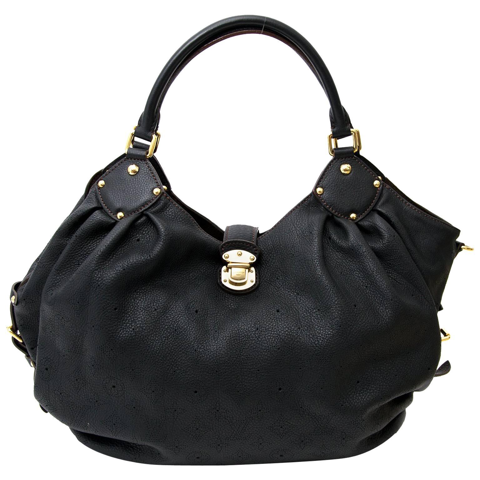 Louis Vuitton Black Mahina Bag