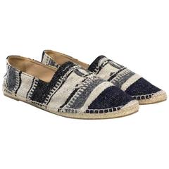 Chanel Mens Canvas Espadrilles