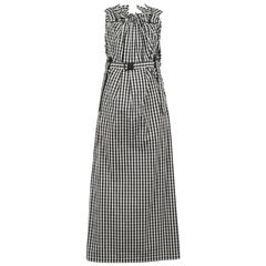 Junya Watanabe Black & White Parachute Dress 2003 6