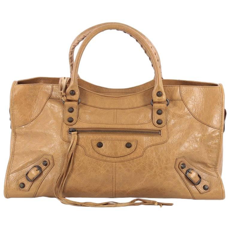 Balenciaga Part Time Classic Studs Handbag Leather at 1stDibs