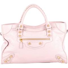 Balenciaga City Giant Studs Handbag Leather Medium 12