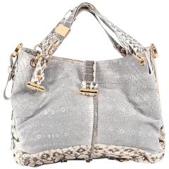 Jimmy Choo Alex Hobo Python Medium