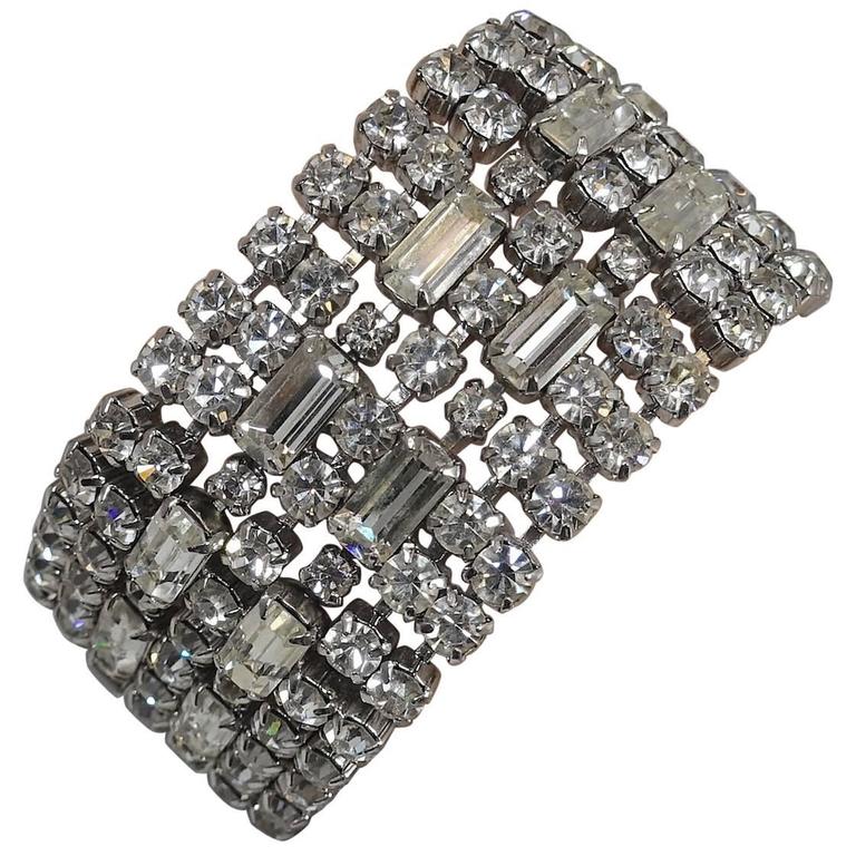 Vintage crystal bracelet online