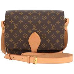 Louis Vuitton Cartouchiere GM Monogram Canvas Shoulder Bag