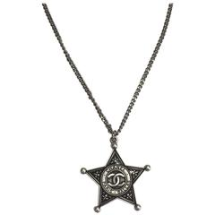 Chanel Necklace from Paris-Dallas Collection in Silver Plated Metal