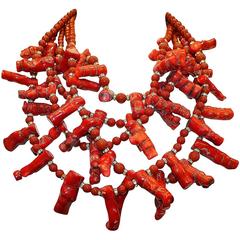 Carlo Zini Bijoux "Corals" Necklace 1