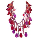 Carlo Zini Milano Collar Largo Multicolor