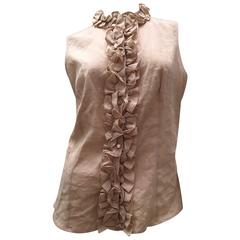 Anne Fontaine Sleevless Top - Cotton Linen 7