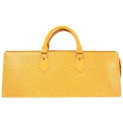 Louis Vuitton Handbag Epi Sac Triangle M52093 Kenya Brown Auction