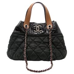Chanel Black "In The Mix" Large Tote Bag 