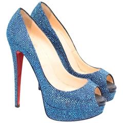 Bridal Louboutin Shoes - For Sale on 1stDibs