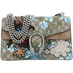 Gucci Dionysus Handbag Blooms Print Embroidered GG Coated Canvas Small