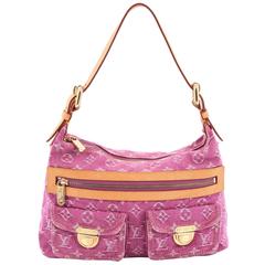 Louis Vuitton 2000s Pink Denim Double Pocket Handbag · INTO