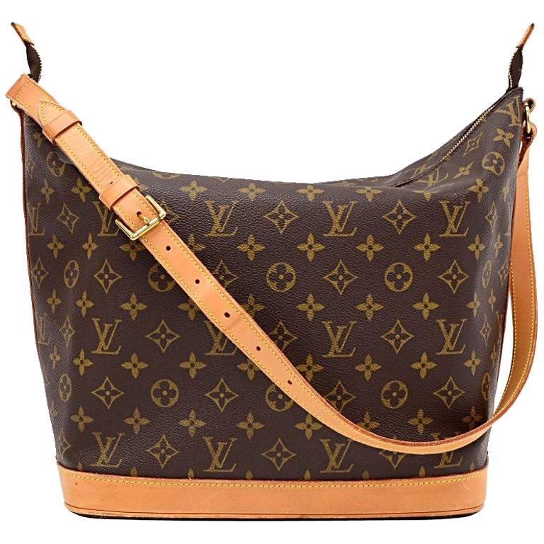 Louis Vuitton Sharon Stone Amfar Three Monogram Canvas Shoulder Bag